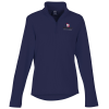 View Image 1 of 3 of Waffle 1/4-Zip Pullover - Ladies'