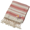 View Image 1 of 3 of Sands Woven Striped Beach Towel