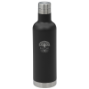 View Image 1 of 3 of Noir Vacuum Bottle - 25 oz. - Laser Engraved