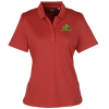 View Image 1 of 3 of Callaway Horizontal Textured Polo - Ladies'