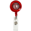 View Image 1 of 3 of Economy Retractable Badge Holder - Translucent
