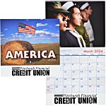 America Visions Calendar - Stapled - 24 hr
