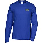Hanes Authentic LS T-Shirt - Embroidered - Colors
