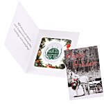 Greeting Card with Magnetic Photo Frame-Horse Drawn Carriage