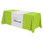 Serged 6' Closed-Back Table Throw and Runner Kit - 24 hr