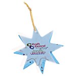 Seeded Paper Ornament - Star