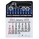 Peel-N-Stick Calendar - Propane Truck