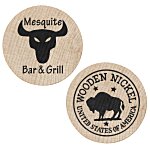 Wooden Nickel - Buffalo