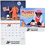 Monkey Mischief Calendar - Spiral