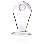 Global Excellence Crystal Award - 10"