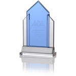 Indigo Celebration Crystal Award - Peak