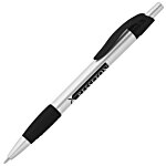 Simplistic Grip Pen - Silver - 24 hr