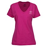 Fruit of the Loom HD V-Neck T-Shirt Ladies' - Screen - Colors