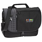 Verve Checkpoint-Friendly Laptop Messenger Bag - Embroidered