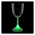 Wine Glass with Light-Up Spiral Stem - 10 oz.