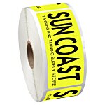 Sticker by the Roll - Rectangle - 1-1/2" x 3-1/2"