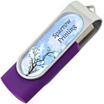 Swing USB Drive - 2GB - Full Color - 3 Day