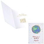 World of Happiness Greeting Card
