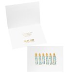 Birthday Foil Candles Greeting Card
