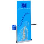 Imagine Quick Change Retractable Banner with Table & Literature Pocket