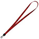  Two-Tone Smooth Nylon Lanyard - 7/8 - 34 - Plastic Swivel  Snap Hook 133966-34-34-PSS