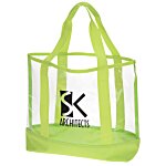 Clear Casual Boat Tote