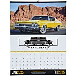 Muscle Cars Calendar with 2-Month View
