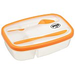 Food Container with Knife and Fork