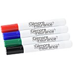 Broad Line Dry Erase Marker - Chisel Tip - Assorted - 4pk