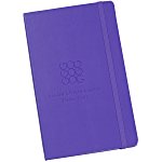 Moleskine Hard Cover Notebook - 8-1/4" x 5" - Ruled - 24 hr