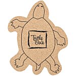 Large Cork Coaster - Turtle