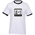 【KOOLOSET】Spirit Ringer Printing Half Tee Unisex Cotton Ringer T-Shirt | Grand Peak Academy