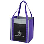 Color Combo Grocery Pocket Tote