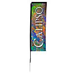 Outdoor Rectangular Sail Sign - 10' - One Sided