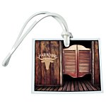 Soft Vinyl Full-Color Luggage Tag - Wyoming