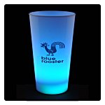 Light-Up Frosted Glass - 17 oz. - Multicolor - 24 hr