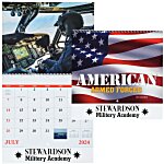 American Armed Forces Wall Calendar - Spiral