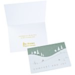 Snow Hills Greeting Card