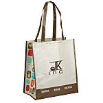 Expressions Grocery Tote - Brown - 24 hr