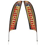 Outdoor Value Razor Sail Sign - 15' - Two Sided