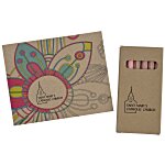 Adult Coloring Book To-Go Set - 24 hr