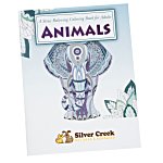 Stress Relieving Adult Coloring Book - Animals - Full Color