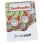 Stress Relieving Adult Coloring Book - Zen Doodle - 24 hr