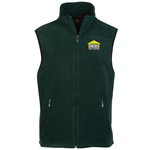 Harriton Full-Zip Fleece Vest - Men's
