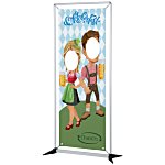 FrameWorx Banner Stand - Four Faces Cut Out