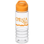 Clear Impact In The Groove Bottle with Flip Carry Lid - 24 oz.