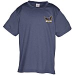 Heather Challenger Tee - Youth - Embroidered