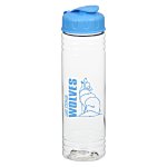 Clear Impact Halcyon Water Bottle with Flip Lid - 24 oz.