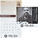 African-American Heritage Dr. Martin Luther King, Jr. Calendar