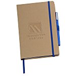 Recycled Paper Cover Notebook with Pen - 24 hr